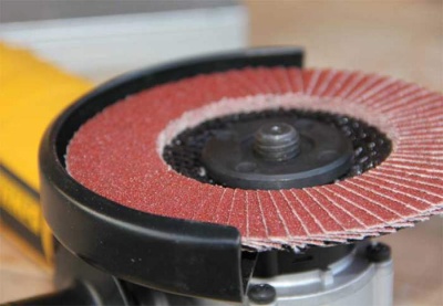 Круг лепестковый торцевой Ø180 P-80 Круг лепестковый торцевой Ø180 P-80